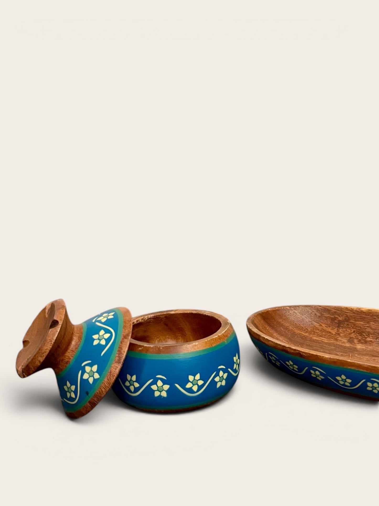 Vintage Philippine Hand-Painted Set
