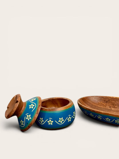 Vintage Philippine Hand-Painted Set