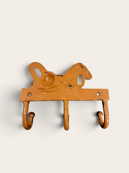 Cast-Iron Horse Wall Hooks