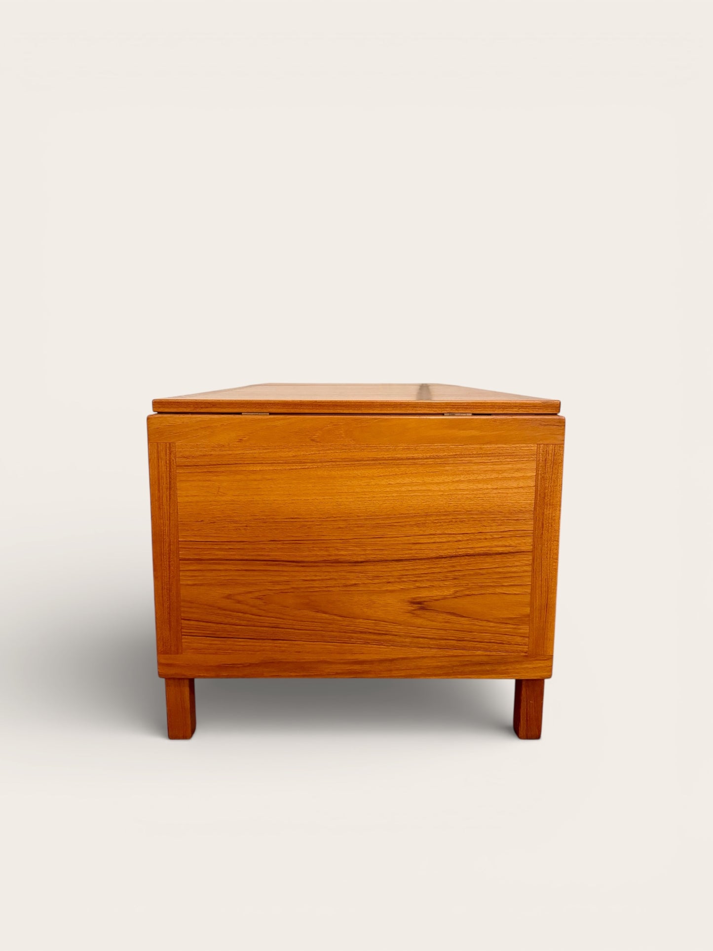 Vintage 1960s MCM Børge Mogensen Teak Drop-leaf Coffee Table for Fredericia Stolefabrik