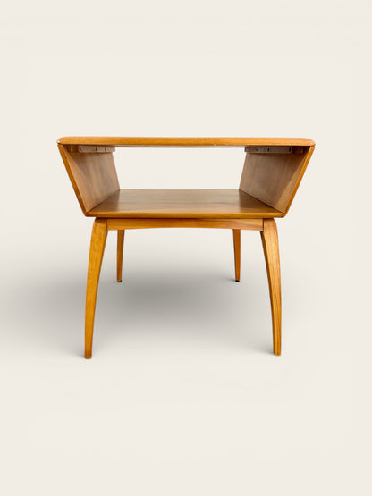 1950s/60s Vintage MCM Heywood-Wakefield Open Lamp Table - Model M1588 G