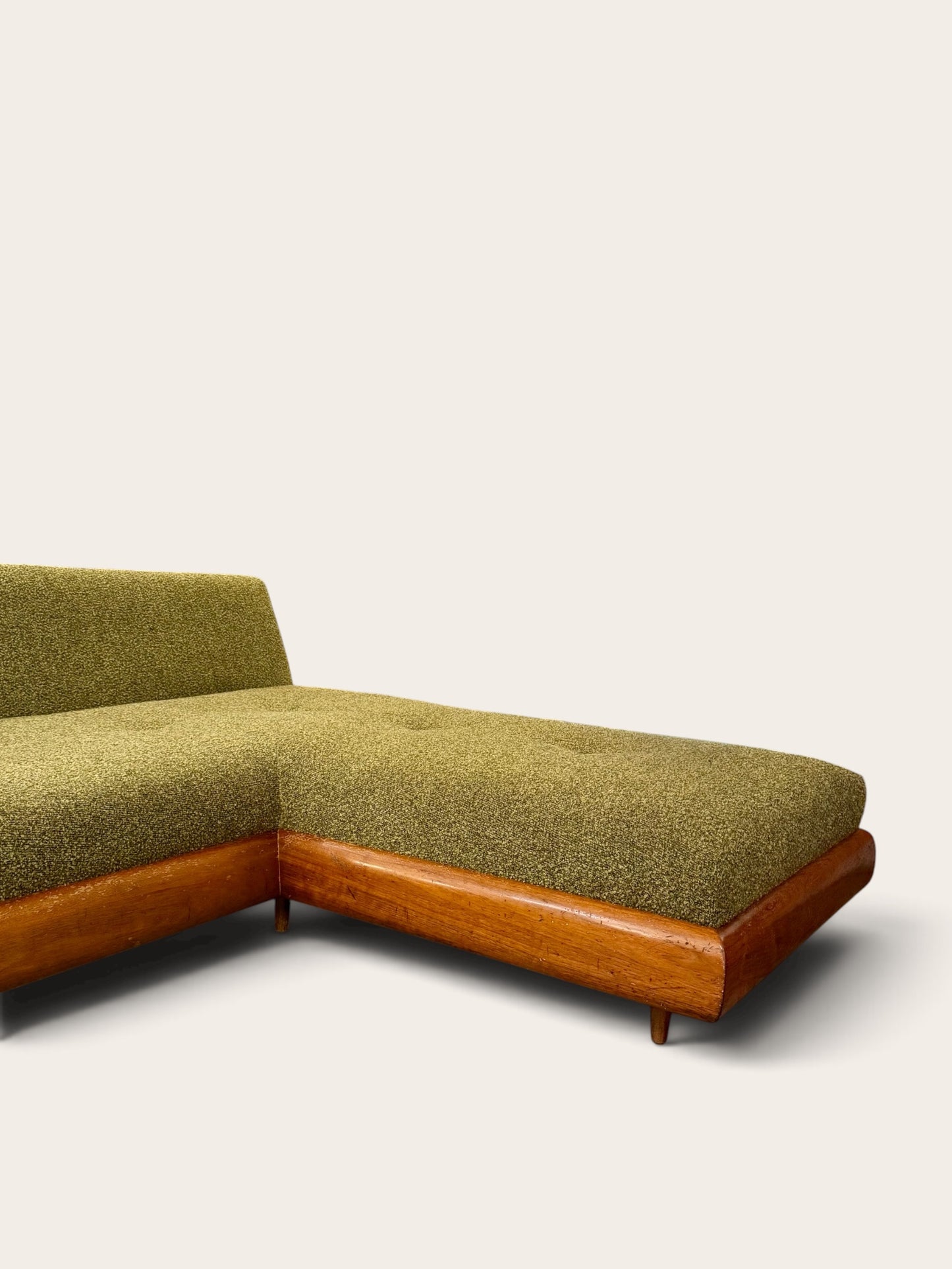 Rare Vintage MCM Adrian Pearsall Model 1600-S “Boomerang” Sectional for Craft Associates | Newly Reupholstered
