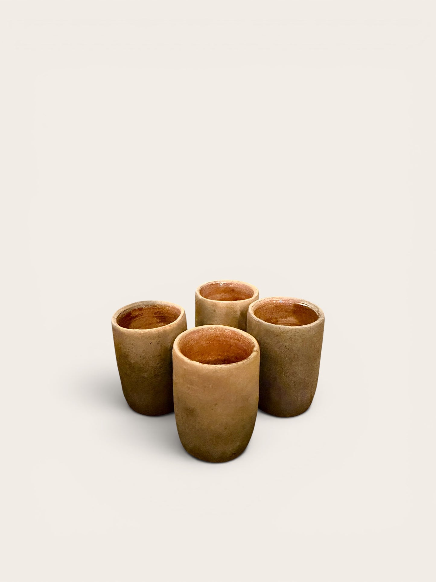 Set of Four Ana Beatriz Martinez Stoneware Cups