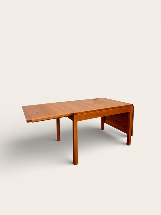Vintage 1960s MCM Børge Mogensen Teak Drop-leaf Coffee Table for Fredericia Stolefabrik