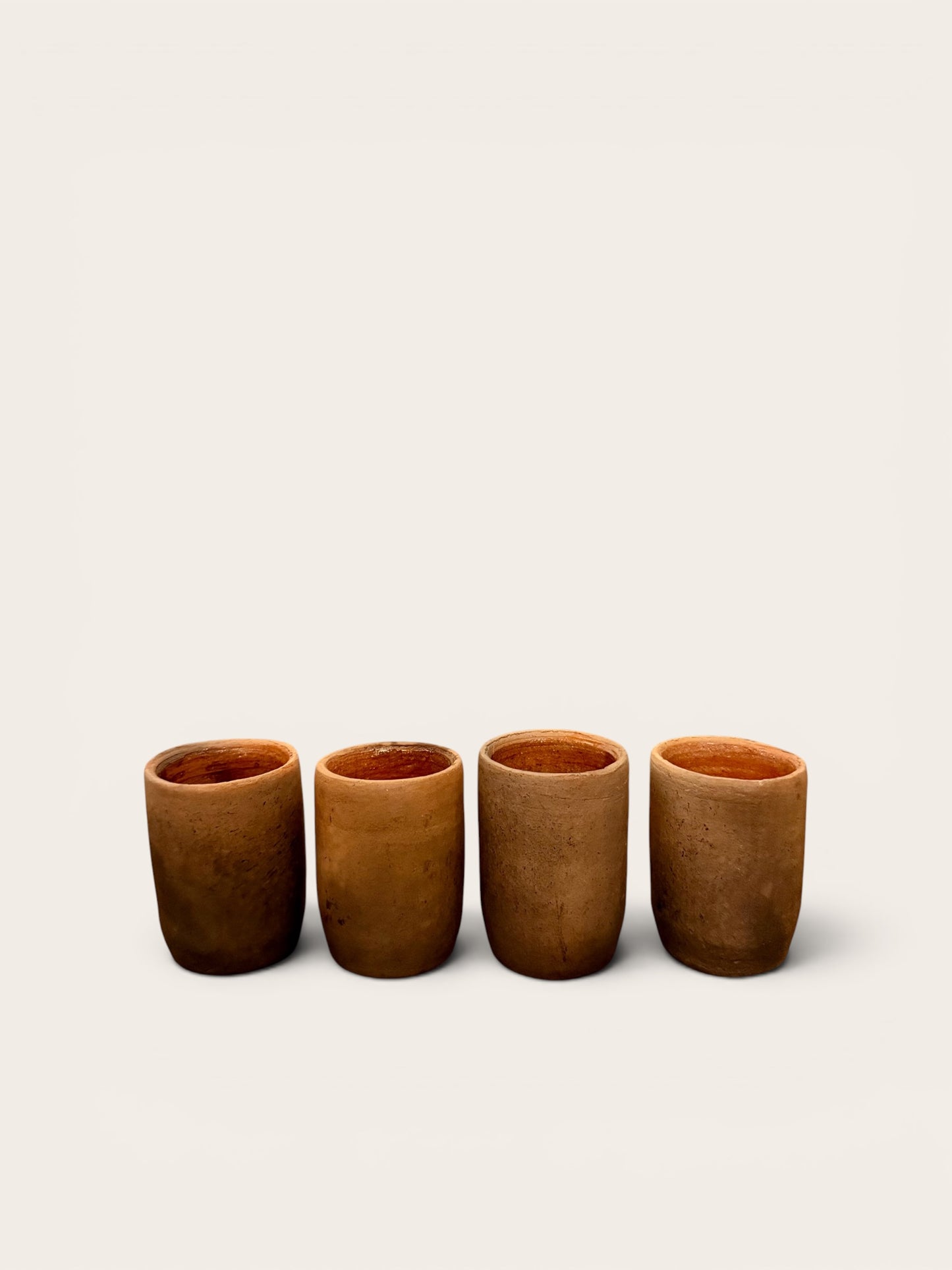 Set of Four Ana Beatriz Martinez Stoneware Cups