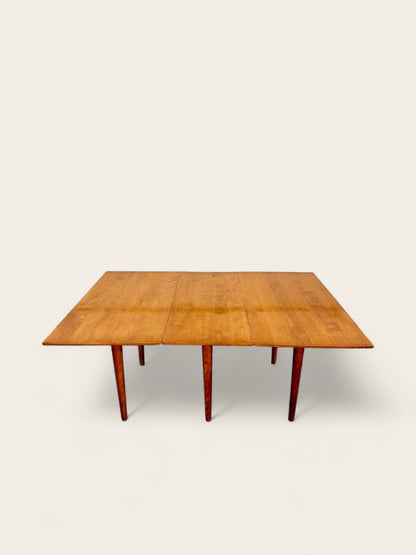 Vintage Mid-Century Modern Drop-Leaf Dining Table – designed by Leslie Diamond for Conant Ball’s Modernmates Line
