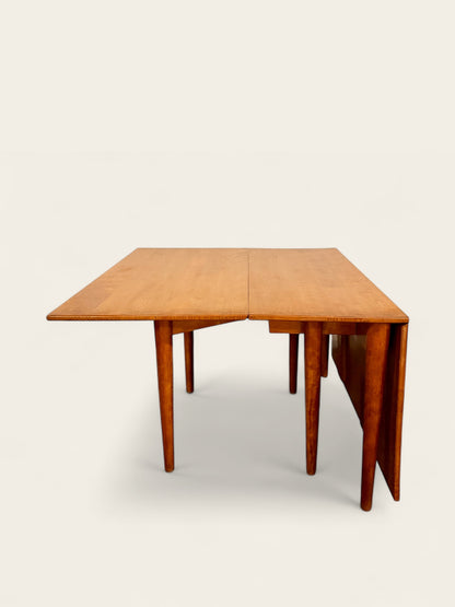 Vintage Mid-Century Modern Drop-Leaf Dining Table – designed by Leslie Diamond for Conant Ball’s Modernmates Line