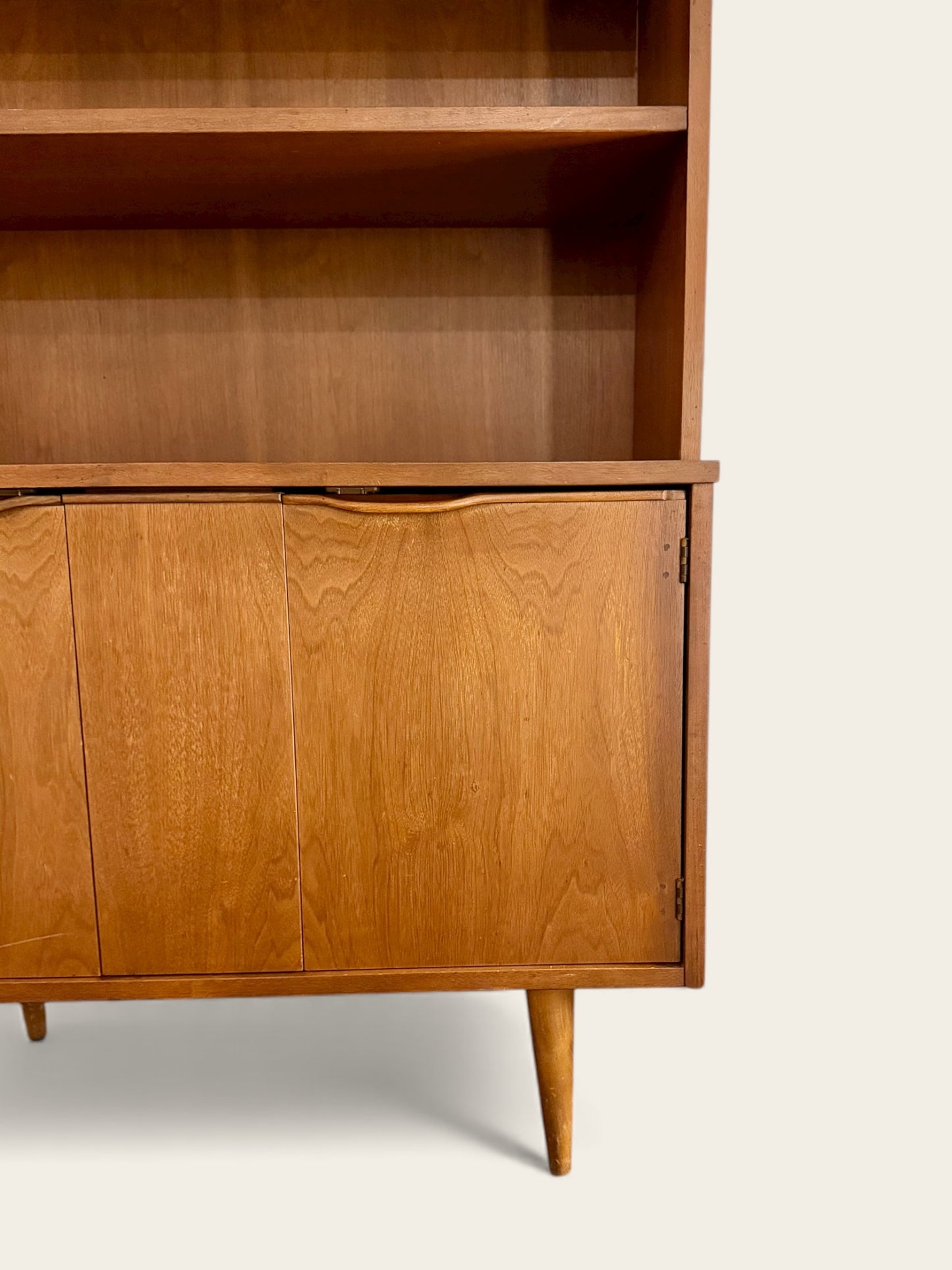 Vintage 1960s Mid Century Modern Petite Hutch