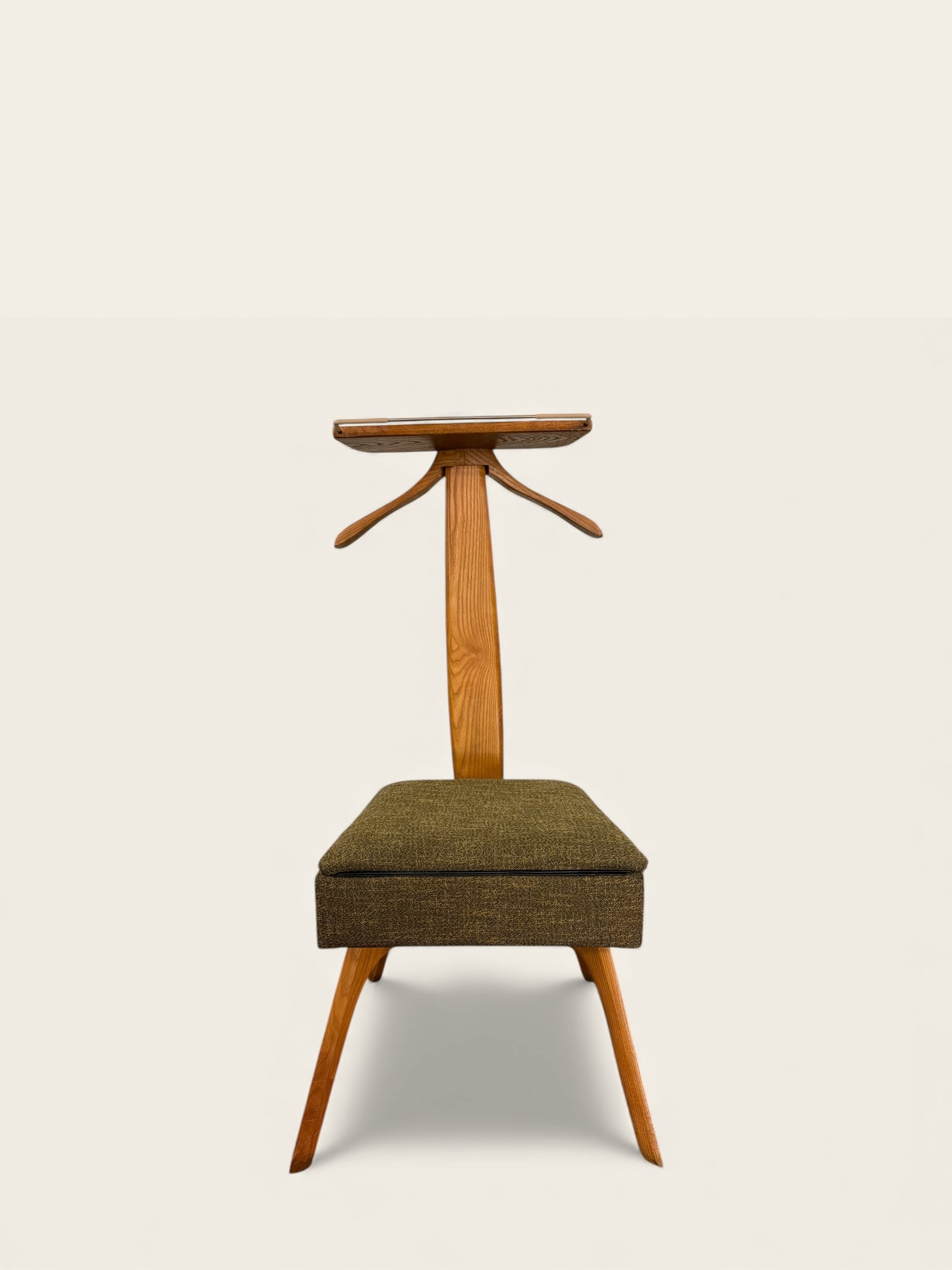 Vintage MCM 1966 Setwell Co. Gentleman’s Valet Chair