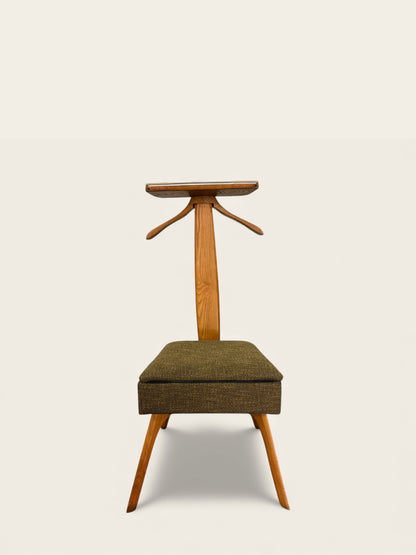 Vintage MCM 1966 Setwell Co. Gentleman’s Valet Chair