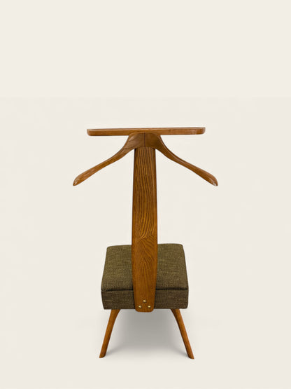 Vintage MCM 1966 Setwell Co. Gentleman’s Valet Chair