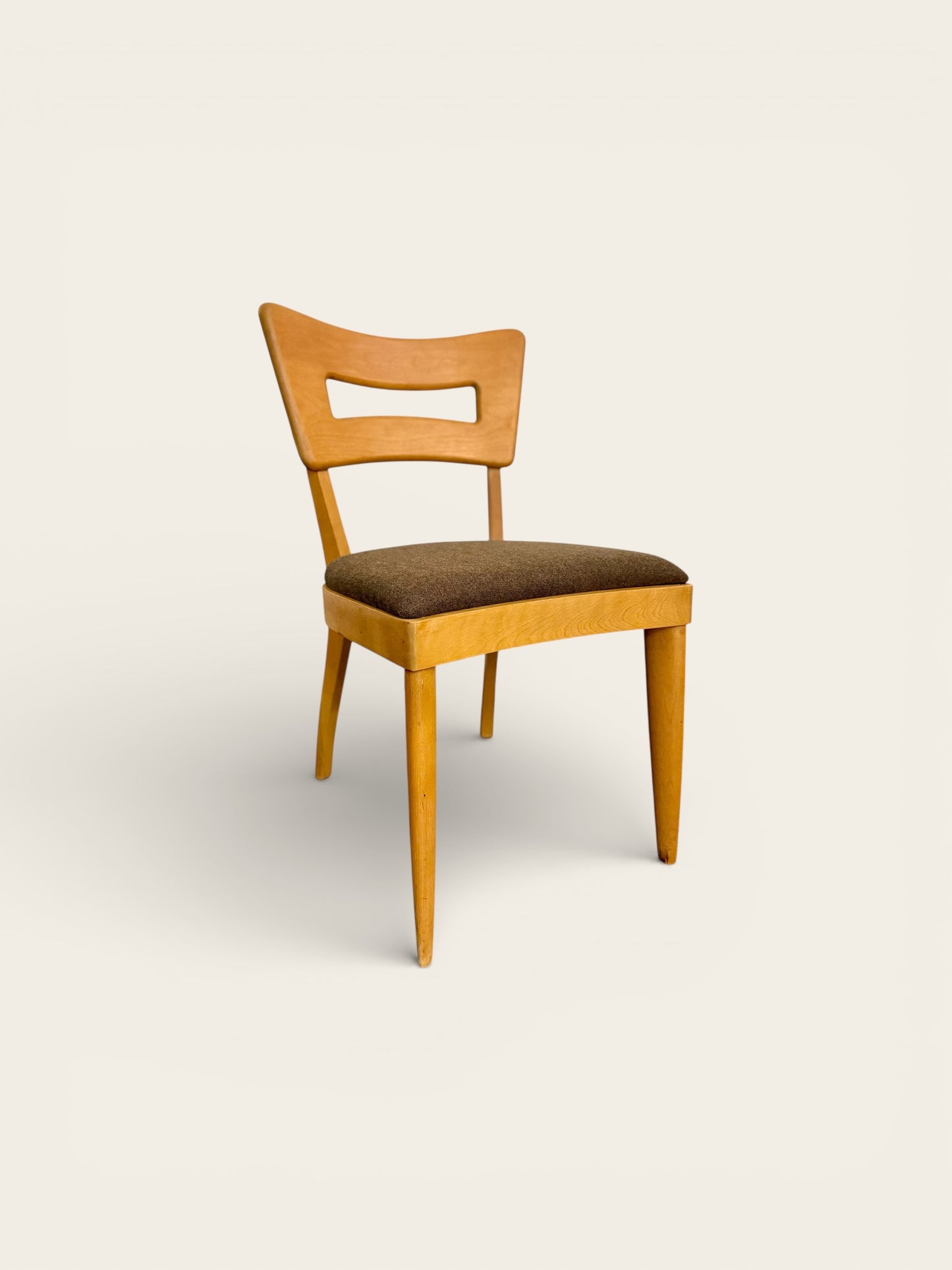 Set of 4 Vintage MCM 1950s Heywood-Wakefield “Dogbone” Dining Chairs