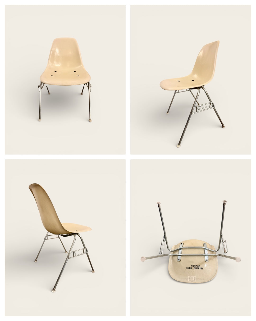 Vintage MCM Herman Miller Eames Dining Table (2007) & Chairs (1950s/60s)