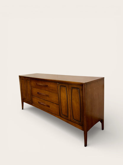 1960s Vintage MCM Broyhill Empasis Lowboy Dresser or Credenza