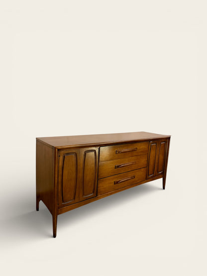 1960s Vintage MCM Broyhill Empasis Lowboy Dresser or Credenza