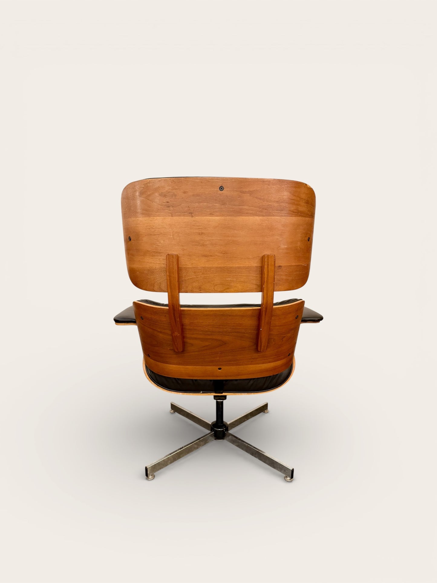1960s Vintage MCM Selig Eames-Style Lounge Chair and Ottoman