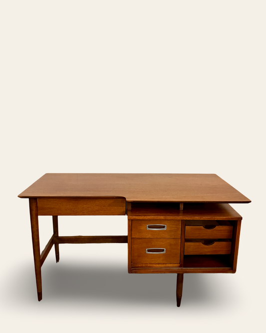 Vintage Mid Century Modern 1960s Hooker by Mainline Writing Desk