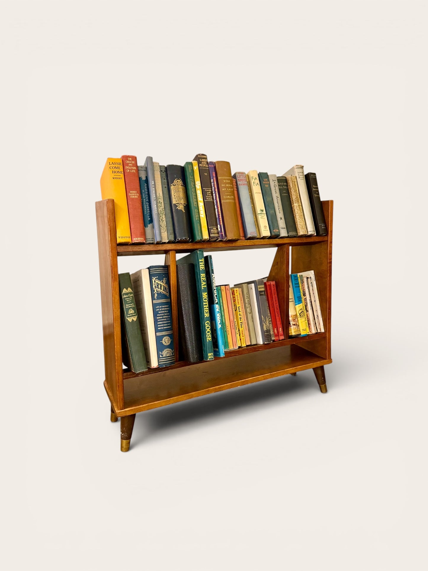 Vintage MCM “Encyclopedia”Petite Bookshelf