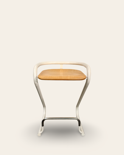 Set of 4 Vintage Post Modern Scandinavian S70-3 Bar Stools by Borge Lindau & Bo Lindekrantz for Lammhults