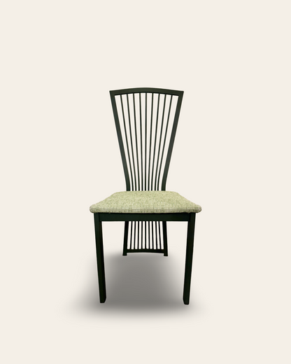 Set of 4 Vintage Italian Costantini Pietro Style Dining Chairs - Super Unique!