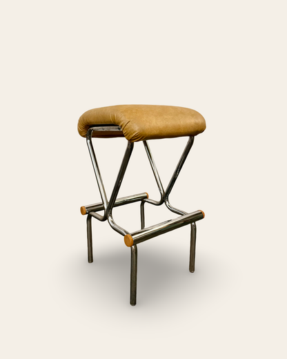 Set of 4 Vintage Mid-Century Modern 1970s Daystrom Bar Stools