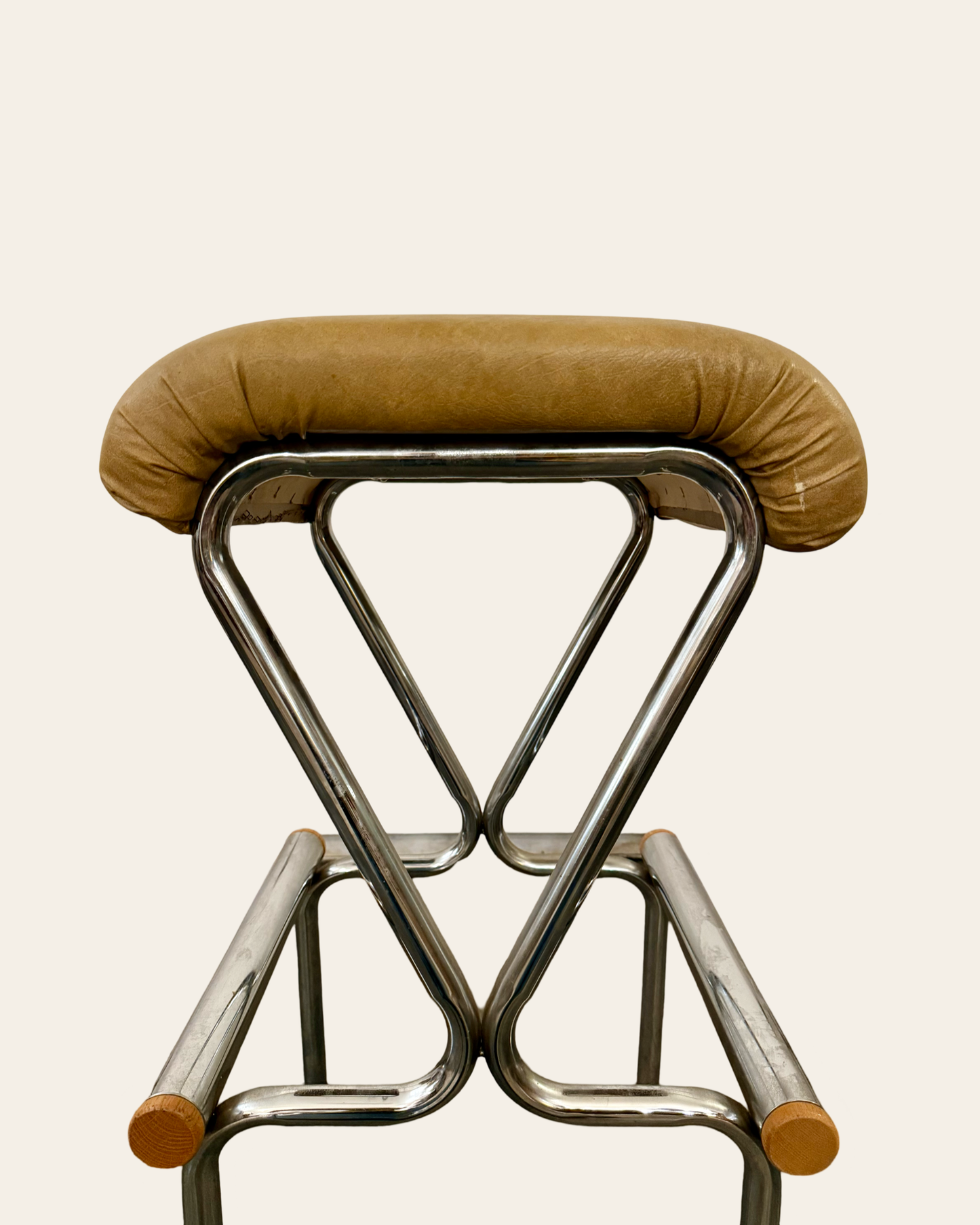Set of 4 Vintage Mid-Century Modern 1970s Daystrom Bar Stools