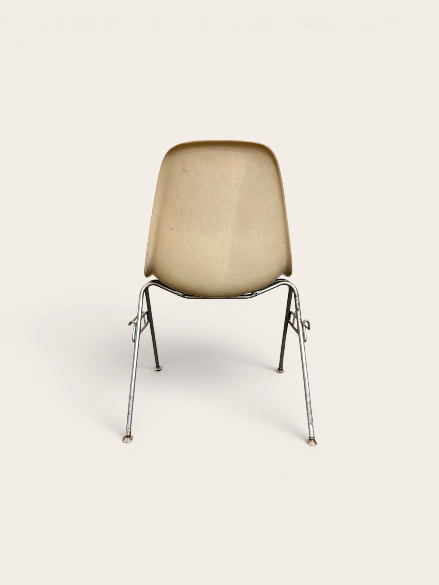Early Vintage MCM Herman Miller Eames Fiberglass H-Base Chairs, Set of 9