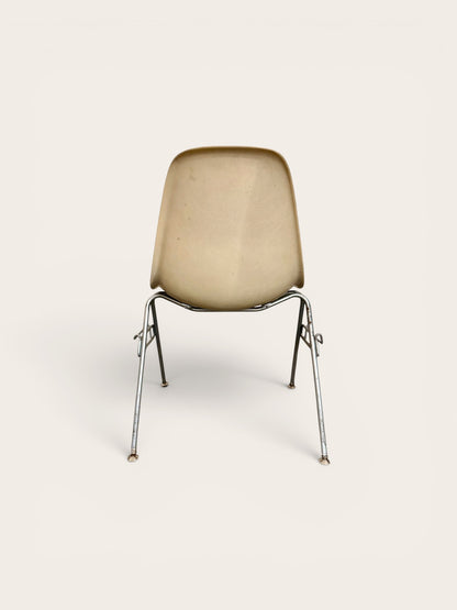 Early Vintage MCM Herman Miller Eames Fiberglass H-Base Chairs, Set of 9