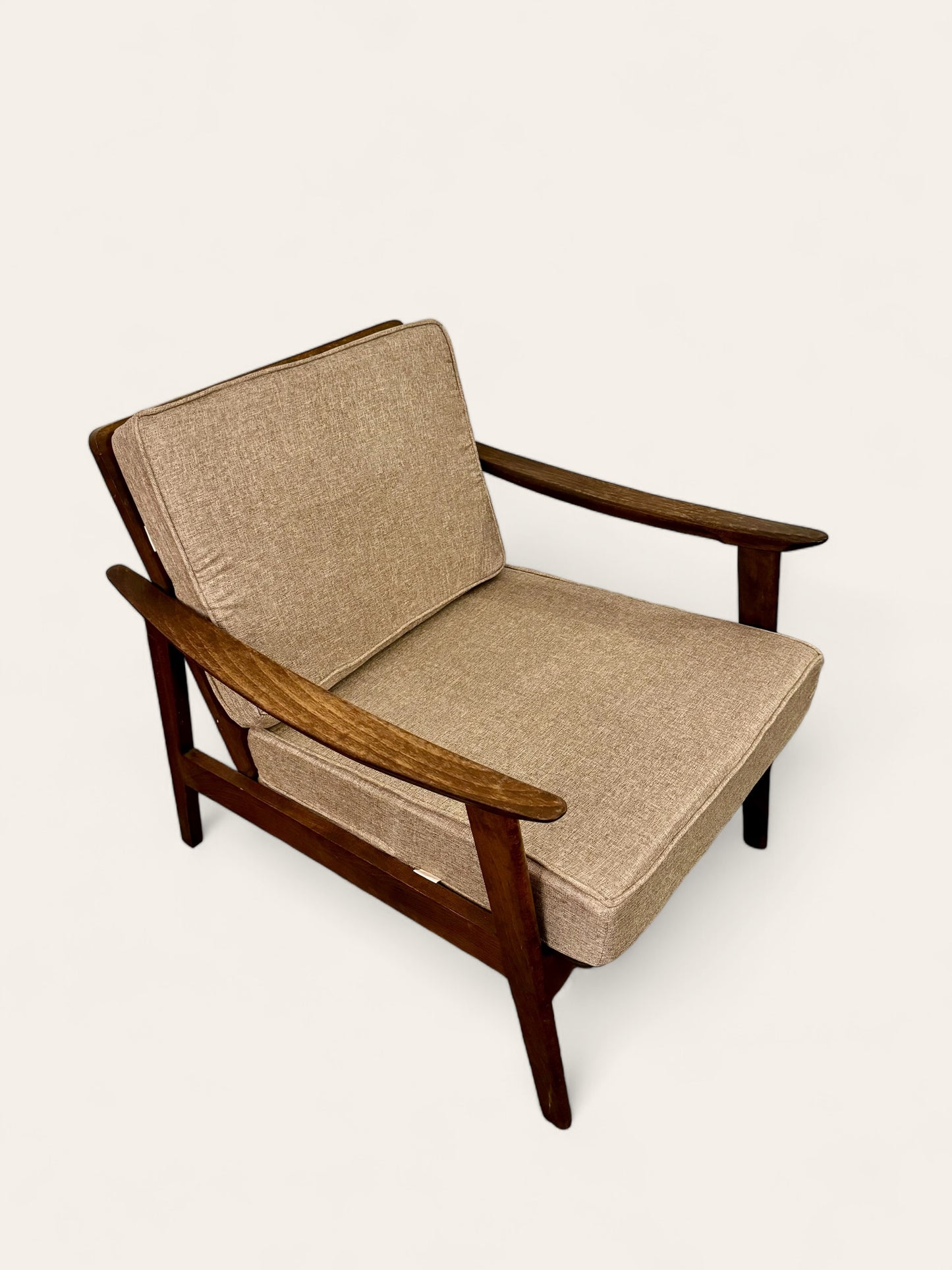 Vintage 1960s MCM Lounge Chairs Made in Yugoslavia