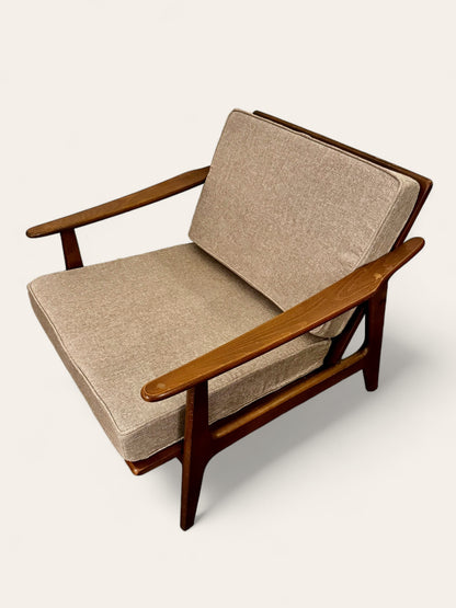 Vintage 1960s MCM Lounge Chairs Made in Yugoslavia