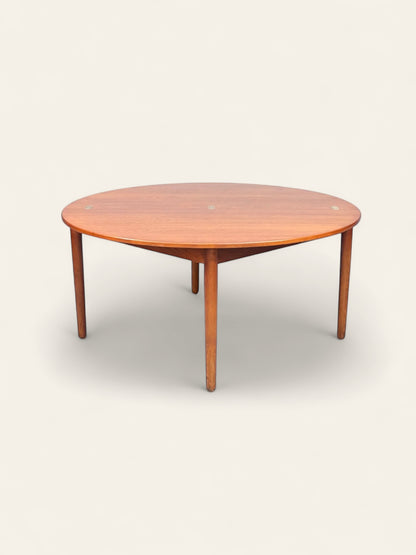 Vintage 1950s MCM Poul Volther for Frem Røjle Teak Folding Coffee Table