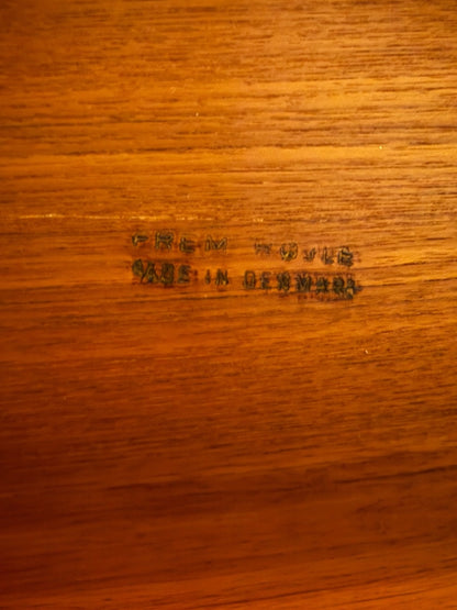Vintage 1950s MCM Poul Volther for Frem Røjle Teak Folding Coffee Table