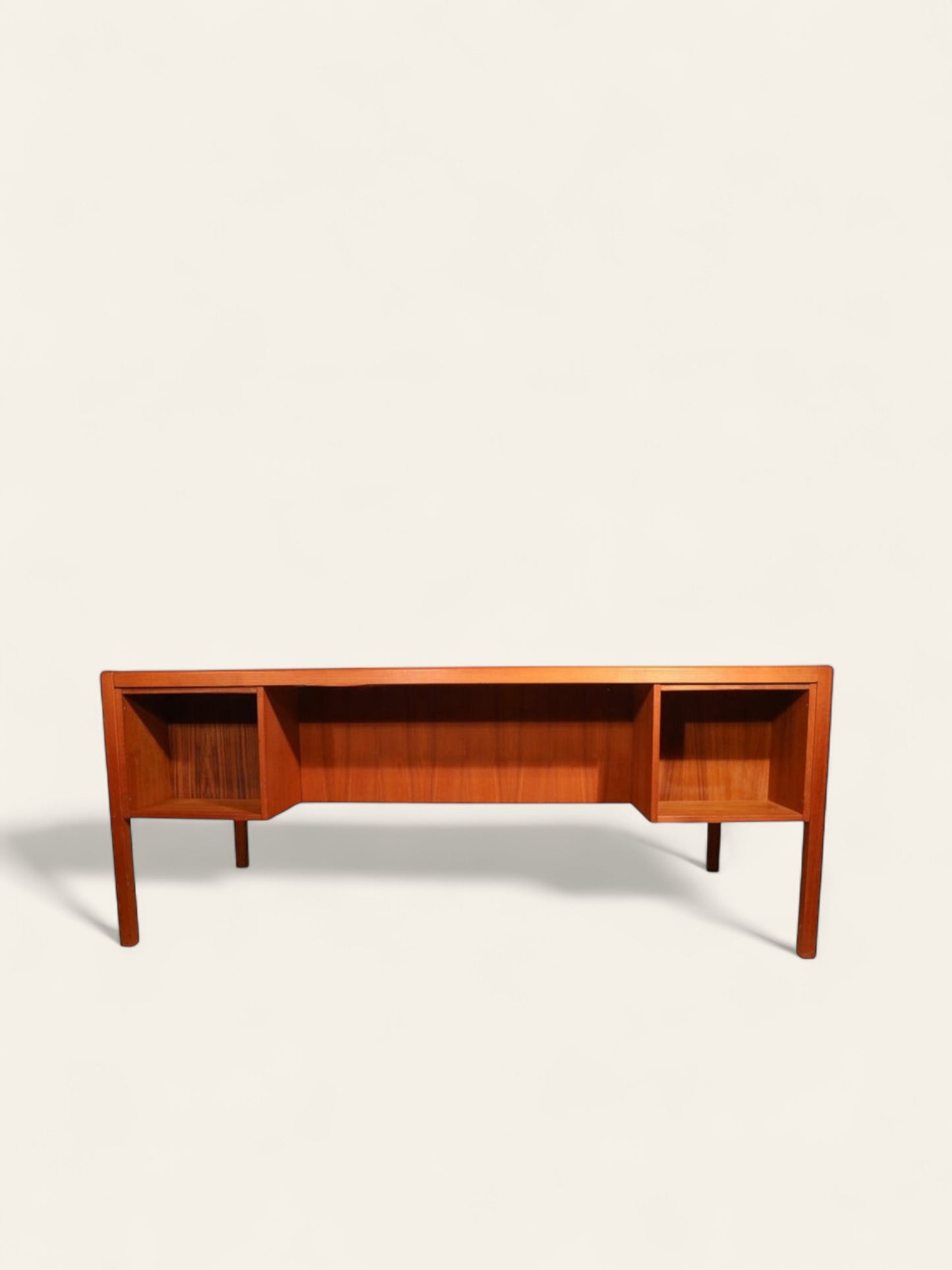 Vintage MCM Danish Teak Executive Desk