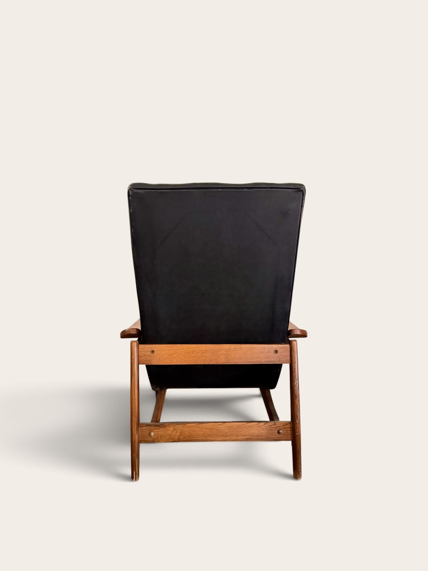 Vintage MCM Milo Baughman Lounge Chair + Ottoman for James Inc.